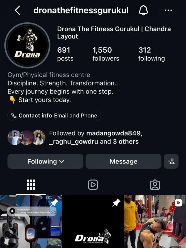 Brand Growth | Drona The Fitness Gurukul Brand Growth